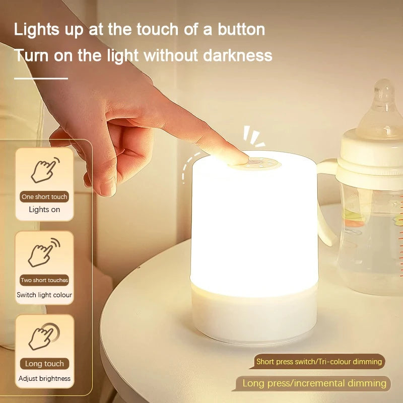 Modus Living Eclipse Touch Bedside Lamp