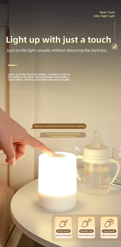 Modus Living Eclipse Touch Bedside Lamp
