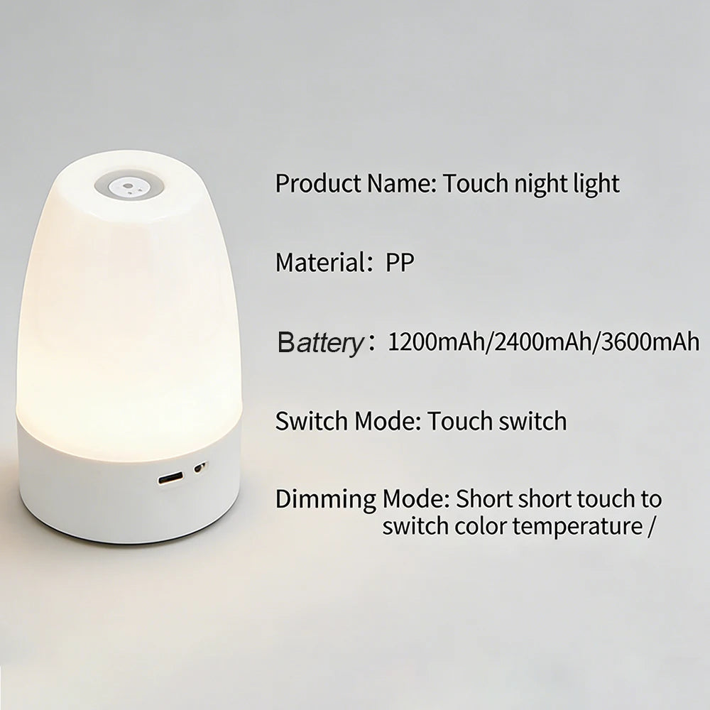 Modus Living Eclipse Touch Bedside Lamp