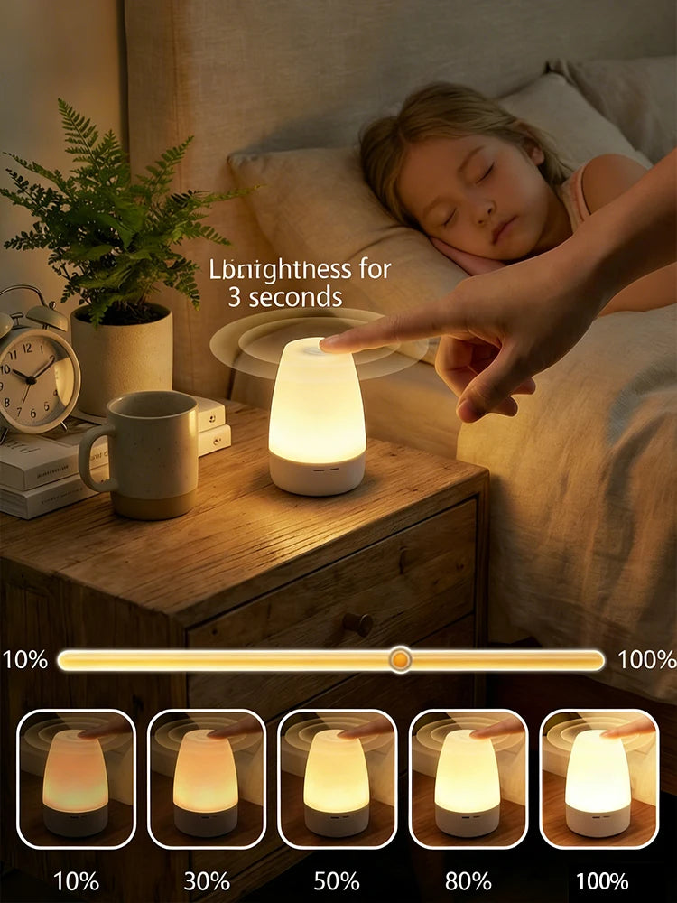 Modus Living Eclipse Touch Bedside Lamp