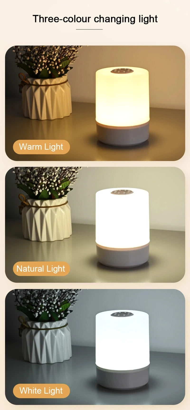 Modus Living Eclipse Touch Bedside Lamp