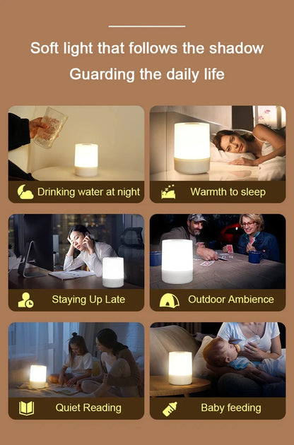 Modus Living Eclipse Touch Bedside Lamp