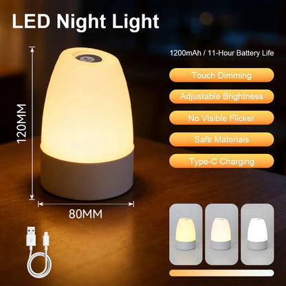 Modus Living Eclipse Touch Bedside Lamp